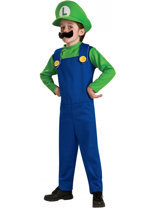 Luigi Super kinder kostuum