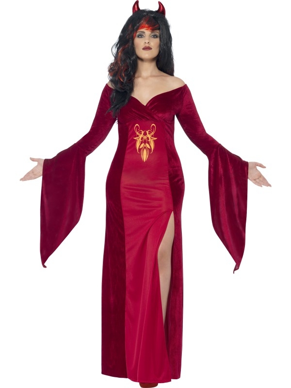 slogan Christchurch Maken Duivel Halloween kostuum vrouw