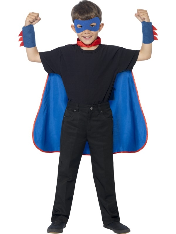 achterstalligheid Slager Vervreemding Superheld kostuum kind