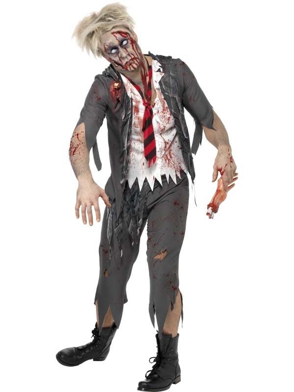 Zombie School Boy Kostuum